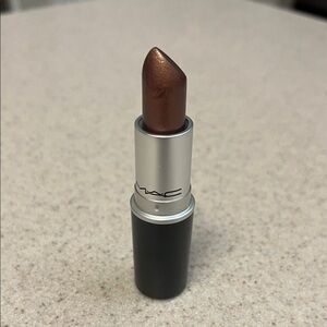 MAC Cosmetics Lustrous Lipstick - Deep Bronze “O”.